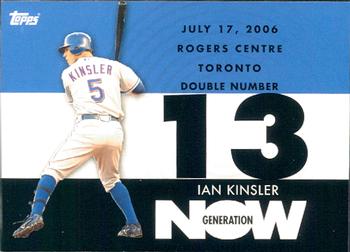 2007 Topps - Generation Now #GN437 Ian Kinsler Front