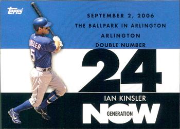 2007 Topps - Generation Now #GN448 Ian Kinsler Front