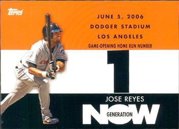 2007 Topps - Generation Now #GN516 Jose Reyes Front