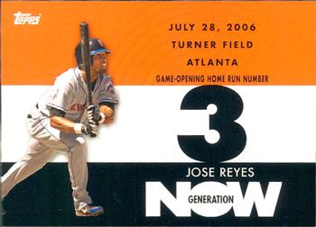 2007 Topps - Generation Now #GN518 Jose Reyes Front