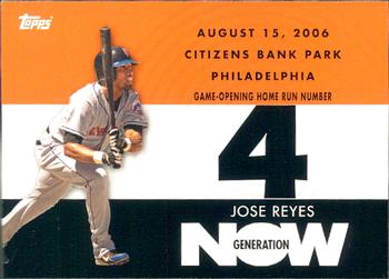 2007 Topps - Generation Now #GN519 Jose Reyes Front