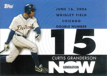 2007 Topps - Generation Now #GN534 Curtis Granderson Front
