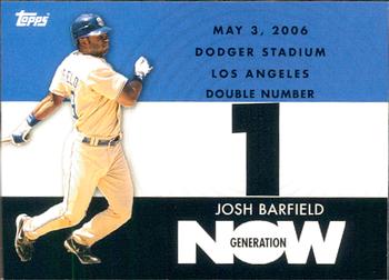 2007 Topps - Generation Now #GN551 Josh Barfield Front