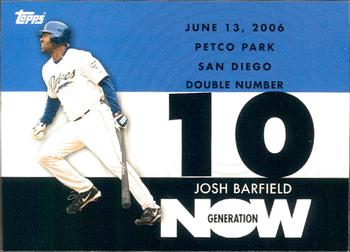 2007 Topps - Generation Now #GN560 Josh Barfield Front