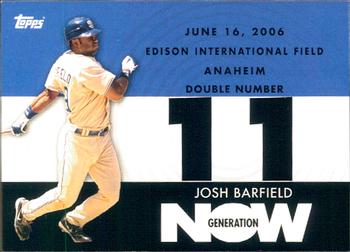 2007 Topps - Generation Now #GN561 Josh Barfield Front