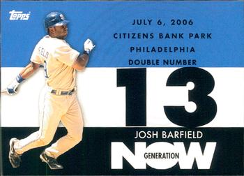 2007 Topps - Generation Now #GN563 Josh Barfield Front
