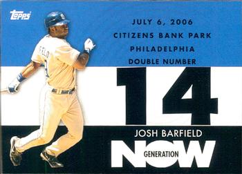 2007 Topps - Generation Now #GN564 Josh Barfield Front