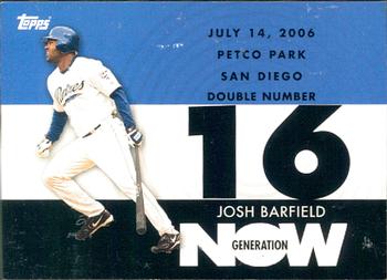 2007 Topps - Generation Now #GN566 Josh Barfield Front