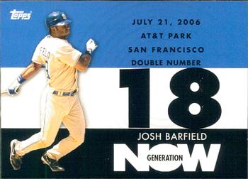 2007 Topps - Generation Now #GN568 Josh Barfield Front
