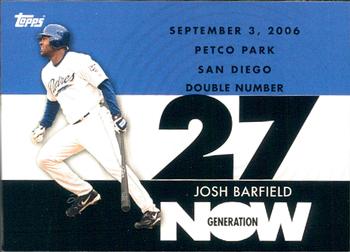 2007 Topps - Generation Now #GN577 Josh Barfield Front