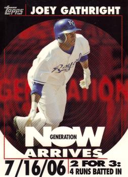 2007 Topps - Generation Now Arrives (Vintage) #GNV4 Joey Gathright Front