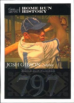 2007 Topps - Josh Gibson Home Run History #JG106 Josh Gibson Front
