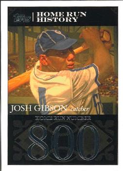 2007 Topps - Josh Gibson Home Run History #JG109 Josh Gibson Front