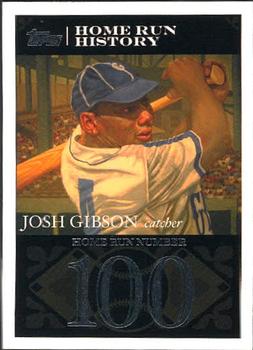 2007 Topps - Josh Gibson Home Run History #JG15 Josh Gibson Front