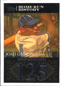 2007 Topps - Josh Gibson Home Run History #JG19 Josh Gibson Front