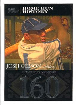 2007 Topps - Josh Gibson Home Run History #JG23 Josh Gibson Front