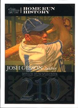 2007 Topps - Josh Gibson Home Run History #JG29 Josh Gibson Front