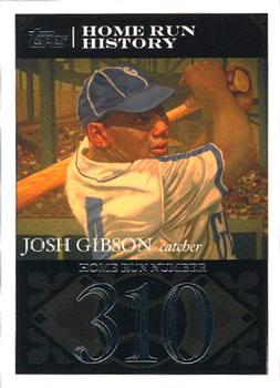 2007 Topps - Josh Gibson Home Run History #JG41 Josh Gibson Front