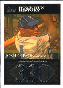 2007 Topps - Josh Gibson Home Run History #JG44 Josh Gibson Front