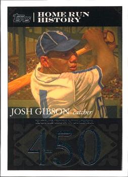 2007 Topps - Josh Gibson Home Run History #JG58 Josh Gibson Front