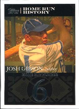 2007 Topps - Josh Gibson Home Run History #JG6 Josh Gibson Front