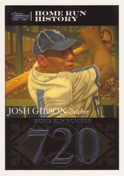2007 Topps - Josh Gibson Home Run History #JG90 Josh Gibson Front