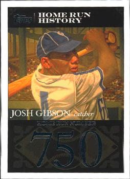 2007 Topps - Josh Gibson Home Run History #JG94 Josh Gibson Front