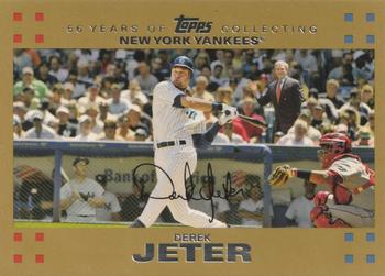 2007 Topps - Gold #40 Derek Jeter Front