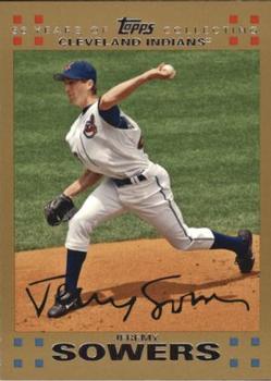 2007 Topps - Gold #46 Jeremy Sowers Front