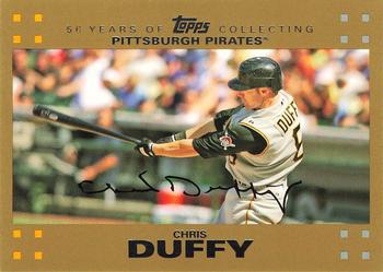 2007 Topps - Gold #216 Chris Duffy Front