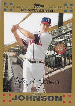 2007 Topps - Gold #331 Kelly Johnson Front
