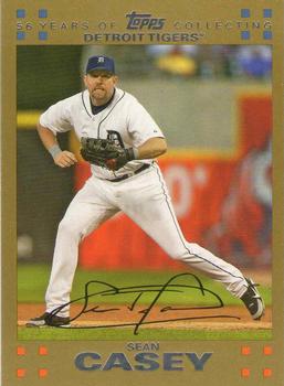 2007 Topps - Gold #357 Sean Casey Front