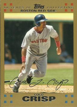 2007 Topps - Gold #413 Coco Crisp Front
