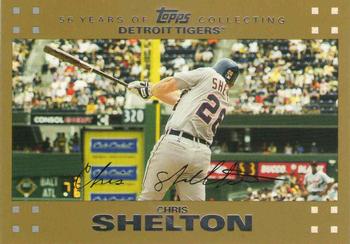 2007 Topps - Gold #479 Chris Shelton Front