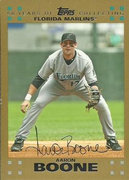 2007 Topps - Gold #499 Aaron Boone Front