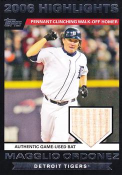 2007 Topps - Highlights Relics #HRMO Magglio Ordonez Front
