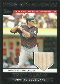 2007 Topps - Highlights Relics #HRTGL Troy Glaus Front
