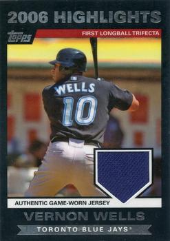 2007 Topps - Highlights Relics #HRVW Vernon Wells Front