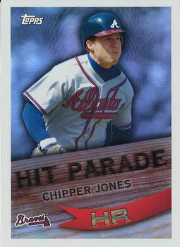 2007 Topps - Hit Parade #HP10 Chipper Jones Front