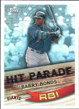 2007 Topps - Hit Parade #HP11 Barry Bonds Front