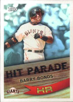 2007 Topps - Hit Parade #HP1 Barry Bonds Front