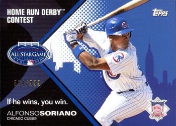 2007 Topps - Home Run Derby Contest #NNO Alfonso Soriano Front