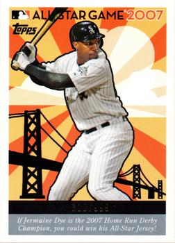 2007 Topps - Home Run Derby Contest #NNO Jermaine Dye Front