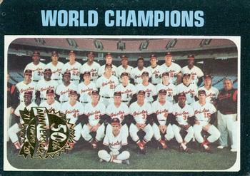 2020 Topps Heritage - 50th Anniversary Buybacks #1 World Champions Front