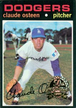 2020 Topps Heritage - 50th Anniversary Buybacks #10 Claude Osteen Front