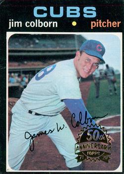 2020 Topps Heritage - 50th Anniversary Buybacks #38 Jim Colborn Front