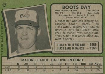 2020 Topps Heritage - 50th Anniversary Buybacks #42 Boots Day Back