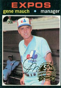 2020 Topps Heritage - 50th Anniversary Buybacks #59 Gene Mauch Front