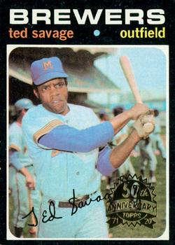 2020 Topps Heritage - 50th Anniversary Buybacks #76 Ted Savage Front