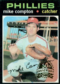 2020 Topps Heritage - 50th Anniversary Buybacks #77 Mike Compton Front
